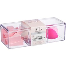 Belirtilmemiş Expressions 30PC Beauty Essentials Kit - Güzellik Karıştırıcıları, Makyaj Süngerleri Dudak Aplik