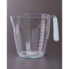 Renas Store Ölçü ve Hamur Kabı 1000 ml - Silikon Sap