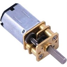 Belirtilmemiş China 6V 12MM 30 Rpm Redüktörlü Dc Motor