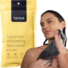 Belirtilmemiş Sima Brand Peeling Lif Yüz Vücut Ovma Havlusu - Altıgen Lifli Japon Peeling Havlusu, Ovma Yık