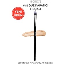 Belirtilmemiş Düz Kapatıcı Fırçası Detailed Concealer Brush 115
