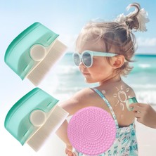 Belirtilmemiş Generic Çocuklar Için 2 Paket Güneş Aplikatör, Makyaj Fırçaları Güneş Kremi Buddy Fırça Va