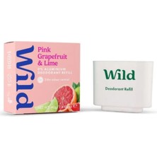 Wild Refill Yedek Stick Deodorant Içi %98 Doğal Formül - Pink Grapefruit & Lime 40 gr