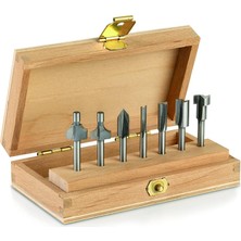 Belirtilmemiş Dremel 660 Freze Seti, 7 Parçalı Çok Amaçlı Freze Seti, Köşeler, Kenarlar, Düz Vb. Gibi Çeşitli Fre