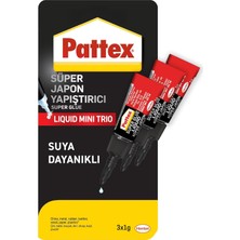 Belirtilmemiş Pattex Süper Yapıştırıcı Mini Trio, Kaliteli Onarımlar Için Çok Amaçlı Güçlü Yapıştırıcı, Özel Kapa