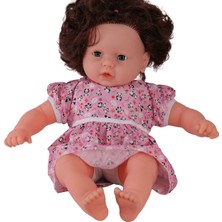 Eco Lounge 0073 60 cm Dolgu Gövdeli Saçlı Büyük Bebek - Stokta Olan Model Gönderilir