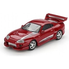 sbodurhome 1/64 Model Araç Supra Veilside Combat V-I Red