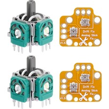 Belirtilmemiş One Analog Drift Fix 2+2 Set One Kol Joystick Motor Tamir Yedek Parça