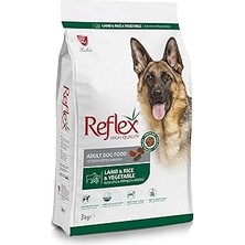 Renas Store Reflex Kuzu Etli &amp; Pirinçli &amp; Sebzeli Yetişkin Köpek Maması 3 kg