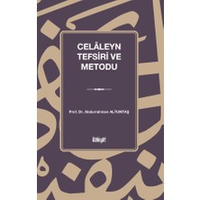 İlahiyat Yayınları Celâleyn Tefsiri ve Metodu