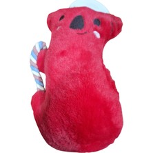 Peluş Kedi Oyuncağı  Kırmızı