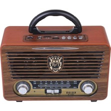 Eco Lounge Bluetooth Özellikli USB ve Sd Girişli Nostaljik Radyo, 2 Yıl Garantili - Elektronik