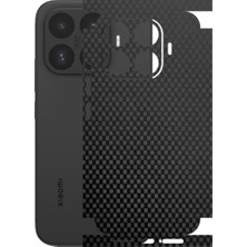 Kapps Xiaomi 17T ile Uyumlu Fiber Serisi Premium Kaplama 360