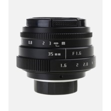 Kızılelma Teknik 35MM F1.6 Cctv Lens Siyah
