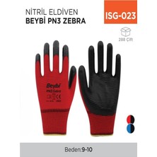 İnci Çelik Aksesuar Nitril Eldiven Pn3 Zebra