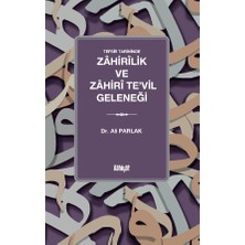 İlahiyat Yayınları Tefsir Tarihinde Zâhirîlik ve Zâhirî Te'vil Geleneği