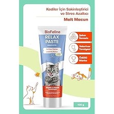 Renas Store Biofeline Rahatlatıcı Macun 100G ve Kediler Için Günlük Strese Karşı Rahatlık Sağlayan Sakinleştirici Macun