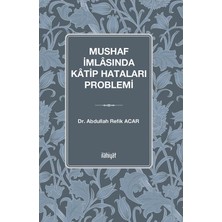 İlahiyat Yayınları Mushaf Imlâsında Kâtip Hataları Problemi