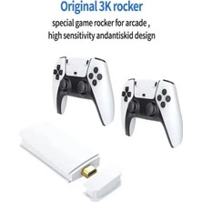 Eco Lounge Kablosuz 2 Kollu Beyaz Oyun Konsolu 20000 Oyunlu 4K Hd Bluetooth Destekli - Elektronik