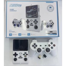 Eco Lounge Beyaz Bluetooth Özellikli Retro Arcade Oyun Konsolu ve Rocker Wi-Fi Tv Bağlantılı