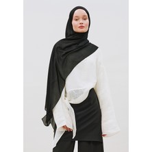 Fresh Scarfs Rami Viskon Şal Siyah