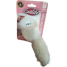 Peluş Kedi Oyuncağı Krem