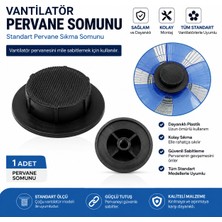 Horizon3D Vantilatör Pervane Sıkma Somunu Tek Somun Global Standart Versiyon Bütün Pervanelere Uyumlu 0,7cm Delik Çapı