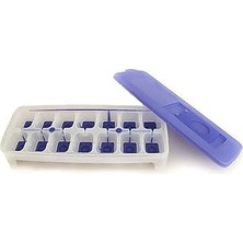 Renas Store Tupperware Dondurucu Kabı Buz Küpü Mor-Beyaz Buz Küpü Mucizesi G29 31087