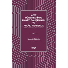 İlahiyat Yayınları Afet Dönemlerinde Manevî Danışmanlık  ve Ahlâkî Rehberlik