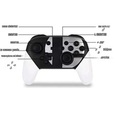 Eco Lounge Gamepad Bluetooth Bağlantılı Metalik Renk Playstation 4 Uyumlu Kablosuz Oyun Kolu