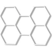 Eco Lounge 1 Adet Noas YL76 1360 Anzer Petek LED Linear Armatür 6400K Beyaz Işık