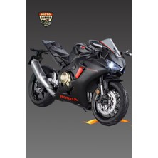 Honda Cbr 1000RR Fireblade Işıklı - 1:9 Diecast Siyah Mat