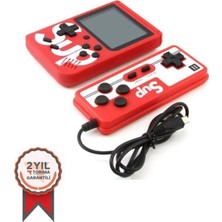 Eco Lounge Çift Kollu Mini Atari Oyun Konsolu Kırmızı Renk Bluetooth Özelliği Yok - Elektronik