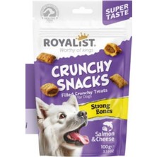 Somonlu ve Peynirli Köpek Ödül Maması - 100 G.