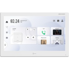 Hikvision DS-KH9510-WTE1 10.1 Inç Daire Içi Dokunmatik Interkom Cihazı