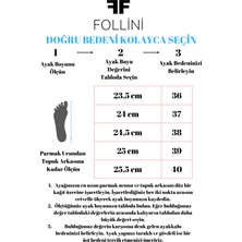 Follini Kadın Hakiki Deri Topuklu Ayakkabı Açık Pudra