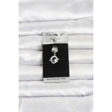 Berselya Underwear & Accessories 316L Cerrahi Çelik Sallantılı Yıldız Model Göbek Piercing