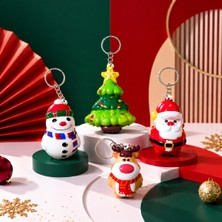 Kuzey Oyuncak 8 Adet Full Mini Set Yılbaşı Hediyeleri Noel Temalı Sukuşi Noel Baba Geyik Çam Ağacı Kardan Adam