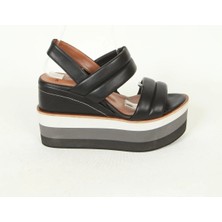 Elisse Shoes Kadın Dolgu Topuk Sandalet