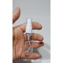 Astraltech 50 Adet Boş Şişe Spreyli Kolonya Şişesi Doldurulabilir Cep Plastik Parfüm Şişesi 30 ml