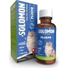 Astraltech Solomon Plus+B Kediler Için Tüy Dökümünü Azaltan Besleyen Tüy Döküm Önleyici Multivitamin Damla
