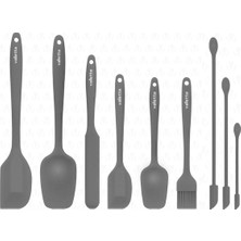 Astraltech Valletta VLT1178 Drongo 9'lu Spatula Set Gri̇