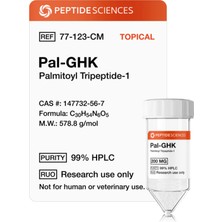 Peptide Sciences Pal-Ghk 200MG (Palmitoyl Tripeptide-1) (Topical)