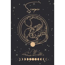 Astraltech Scorpio: Zodiac Notebook, Horoscope Journal, Perfect Gift For Astrology Lovers, 120 Pages, Small (6