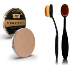 Astraltech mt Make Up Cover Porselen Fondöten Kapatıcı Orta Ton Kaşık Fondöten Fırçası MT-209