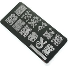 Astraltech Nail Art Stamping Baskı Plakası VV09