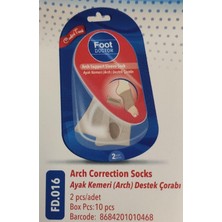Astraltech Foot Doctor Ayak Kemeri (Arch) Destek Çorabı 2 Li