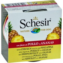 Astraltech Schesir Yetişkin Köpek Konservesi 150 gr Tavuk Etli + Ananas