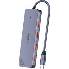 Astraltech Veggieg 4 Portlu 10GBPS To 4*usb-A 3.2 Gen2 USB Çoklayıcı Dönüştürücü Hub