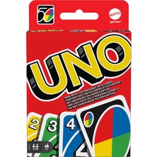 Astraltech Mattel Games Uno Uno Kartlar, Renk ve Sayı Eşleştirmeli Klasik Kart Oyunu, Mattel Games W2087 W2087